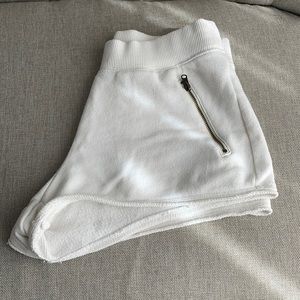 Aerie White Sweat Shorts!!